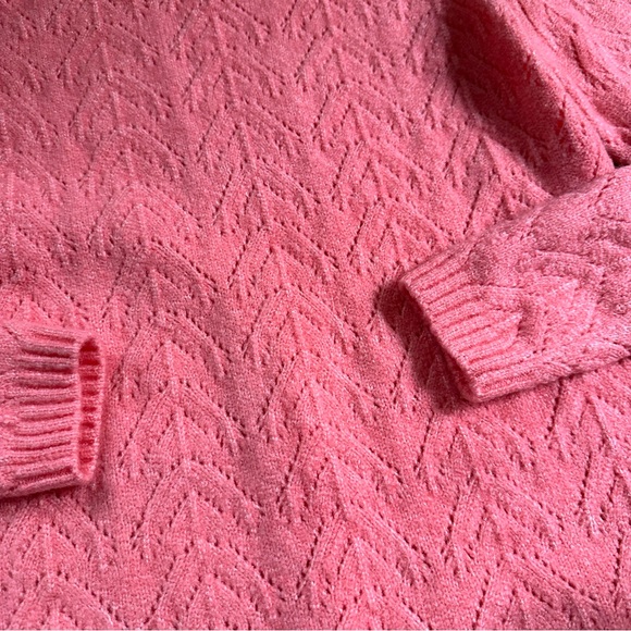 Talbots decorative stitch sweater, size MP - Picture 4 of 6